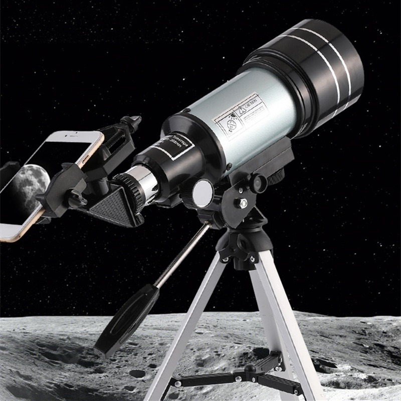 F30070 150x 천체 망원경 쌍안경 전문 고출력 망원경 큰 접안 렌즈 장거리 쌍안경 선물용